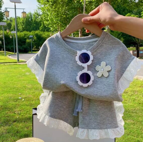 2023年★子供服　ズボン+トップス　セットアップ★90-140cm★