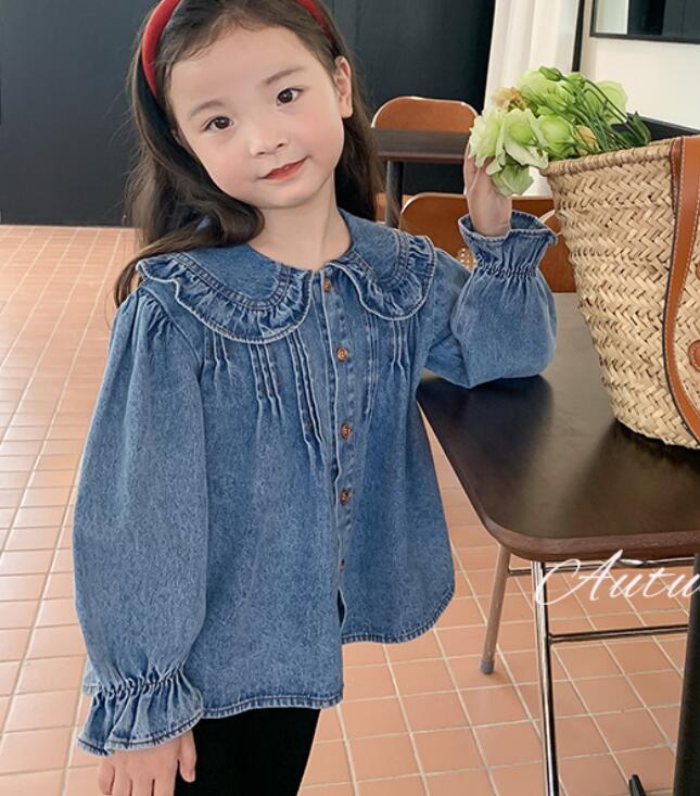 2023年★子供服　デニムトップス★90-140cm★