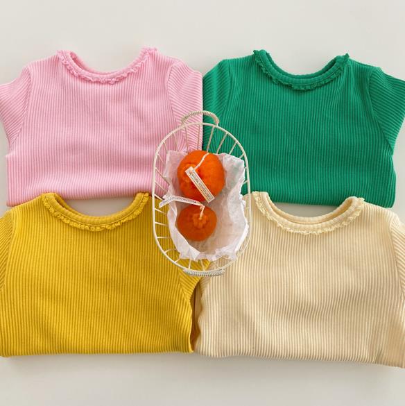 2023春新品★子供服　トップス　長袖　80-130cm★4色