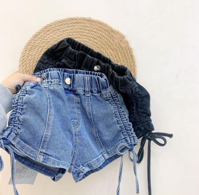 2023新作★子供服★ボトムス★パンツ★デニム★キッズ女の子★2色★90-140CM