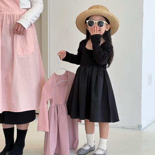 2023春新品★子供服　ワンピース　90-140cm★2色