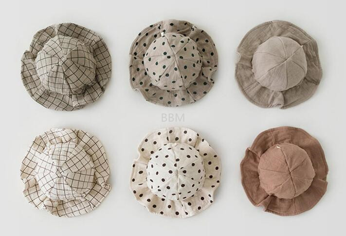 2023★春新作★漁夫帽★ベビー帽子★キャスケット★ハット★キャップ★6色