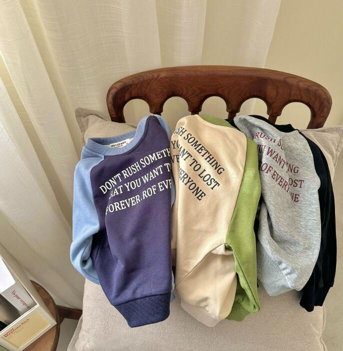 2023★春新作★韓国風子供服★スウェット★トレーナー★3色90-140CM