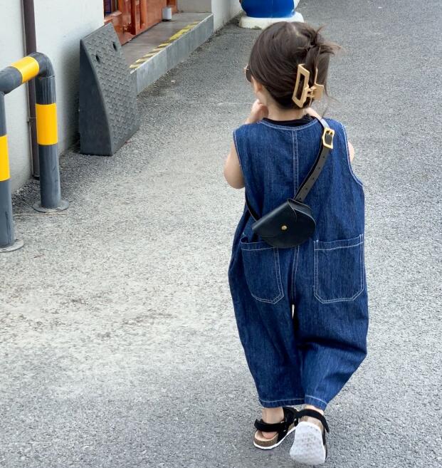 2023新品★子供服　デニム連体服★80-130cm★