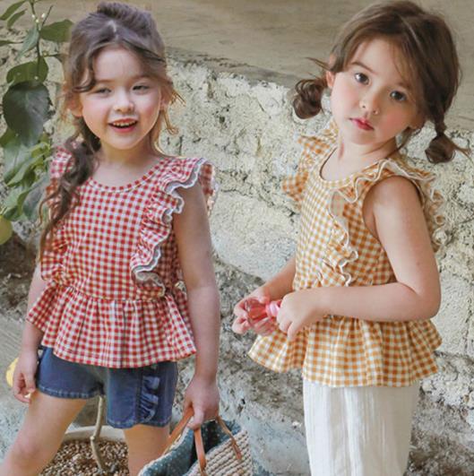 2023春夏新品★子供服　トップス　ベスト　90-150cm★2色