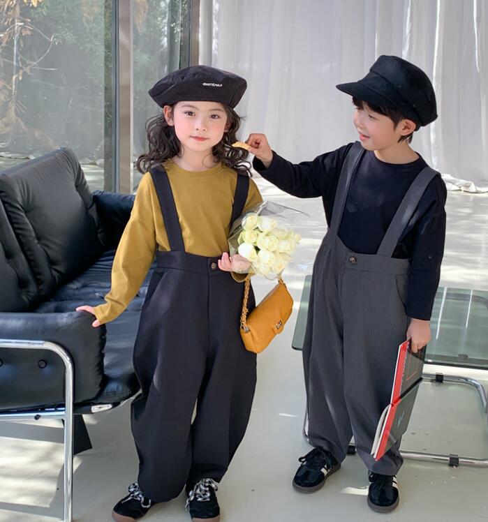 2023新品★子供服　サロペットズボン★90-140cm★2色