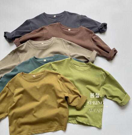 春新作★キッズ用アパレル★トップス★Tシャツ★80-130