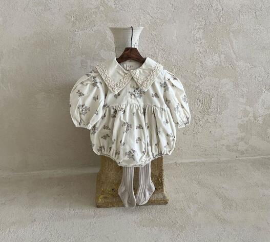 2023春新作★♪子供服★♪ワンピース★♪ロンパース★2色★♪66-90cm