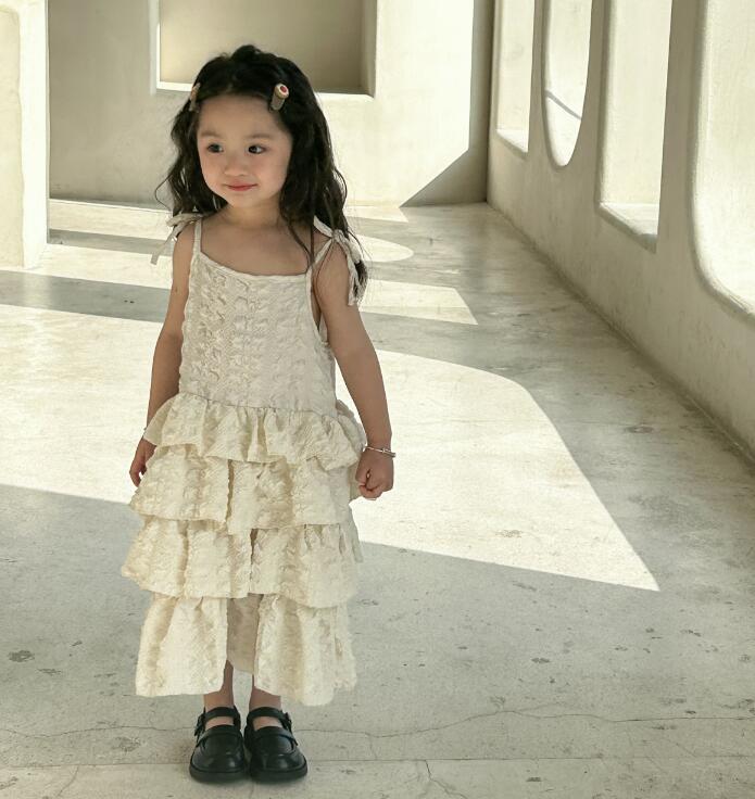 2023★春夏新作★韓国風子供服★吊りワンピース★90-140CM