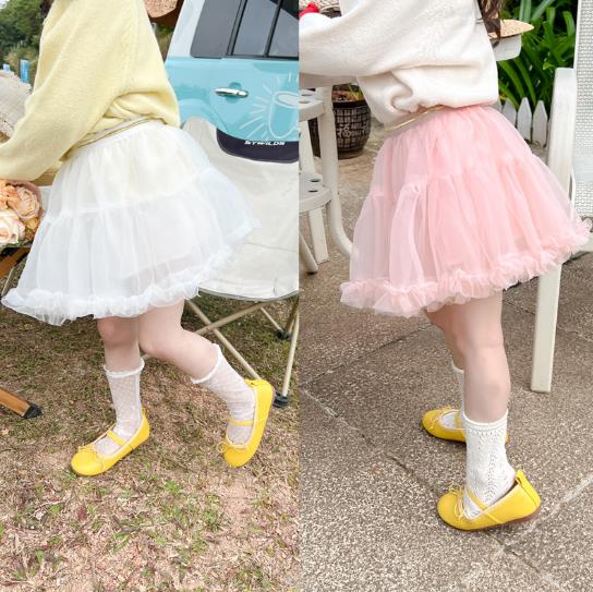 2023春新品★子供服   ボトムス　スカート　90-140cm★2色