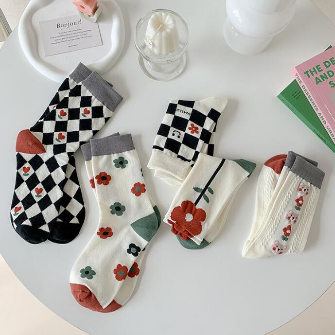靴下★レデイース★ソックス★大人用★女性用★可愛い★5色