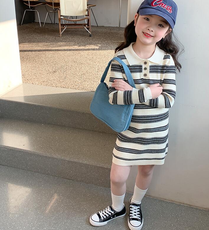 2023年★子供服　ワンピース★90-150cm★