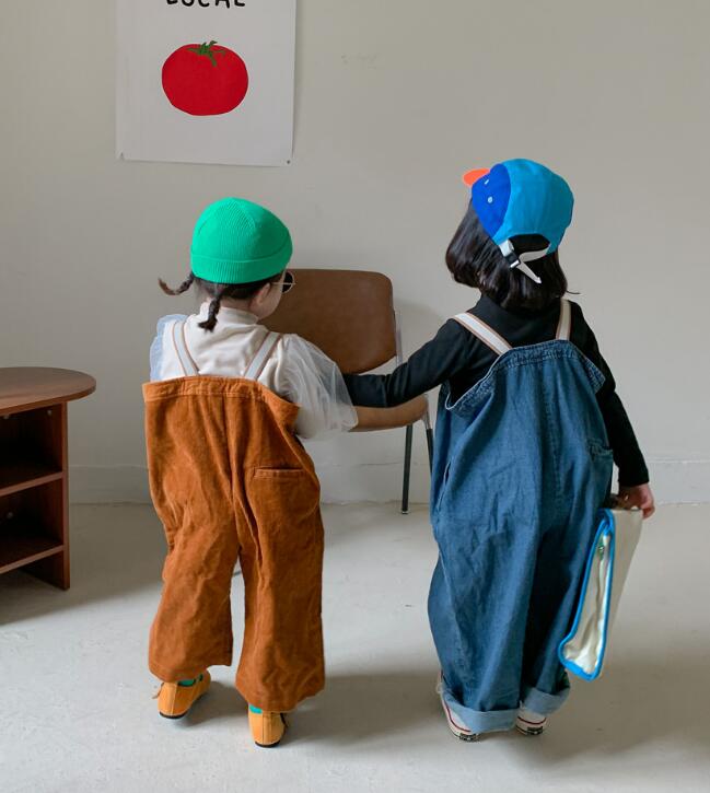 2023★春夏新作★韓国風子供服★サロペット★2色80-130CM