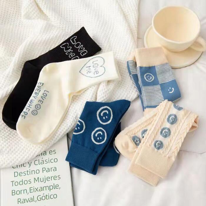 2023★春夏新作★ソックス★韓国風★レディース靴下★5色