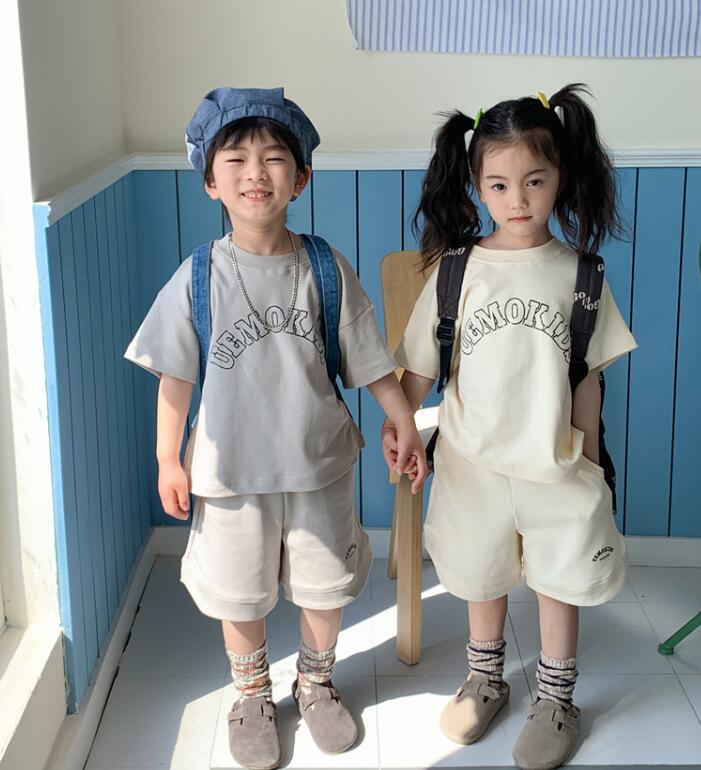 2023新品★子供服　トップス+ズボン　セットアップ★90-140cm★2色