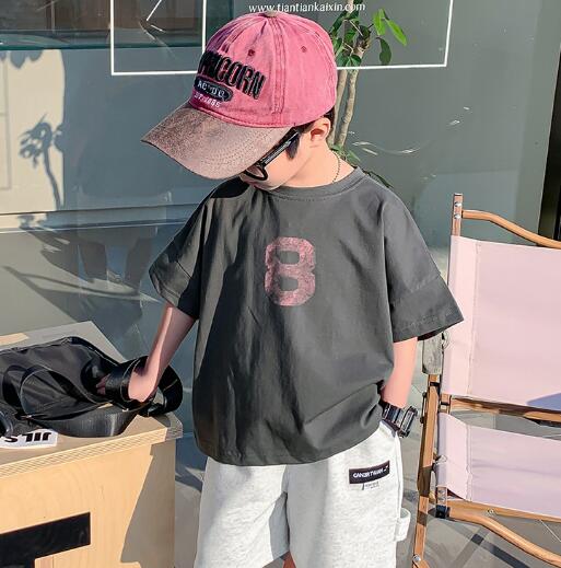 子供服★トップス★Tシャツ★半袖シャツ★キッズ男の子★韓国風子供服★90-130CM