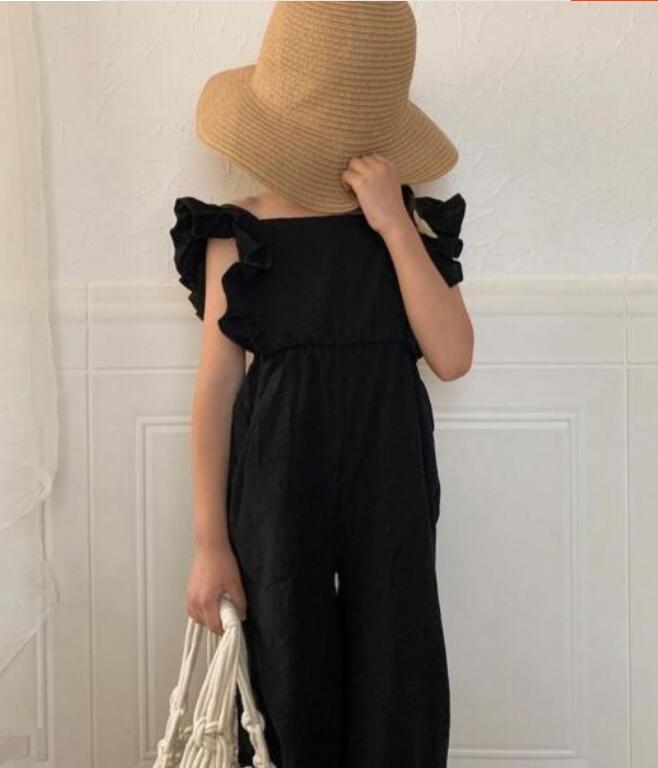 2023年★子供服　棉麻連体服★90-130cm★