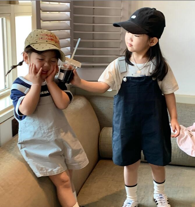 2023★春夏新作★韓国風子供服★サロペット★2色80-130CM