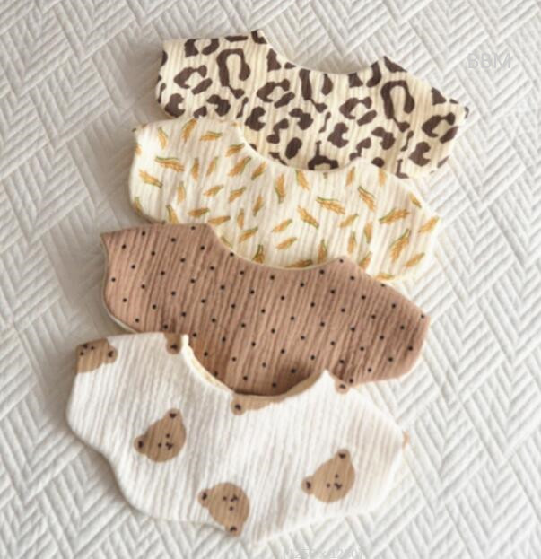 2023★涎掛け★食事用エプロン★前掛け★食事用ビブ★ベビー用★8色