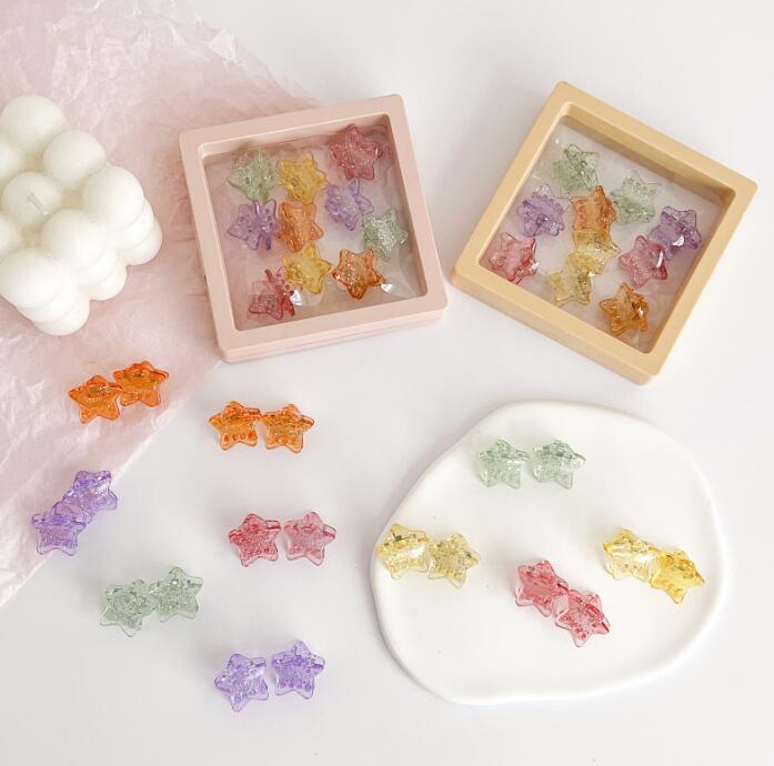 子供用★髪飾り★まとめ髪用★ヘアアクセサリー★ヘアピン★ヘアクリップ★10枚入り★多色