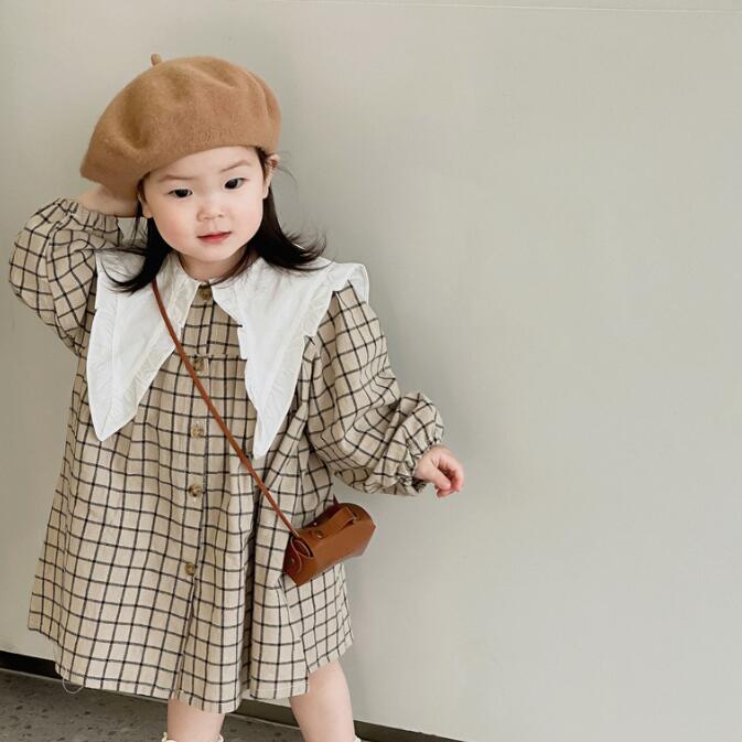 子供服★ワンピース★キッズ女の子★韓国風子供服★2色★90-130CM