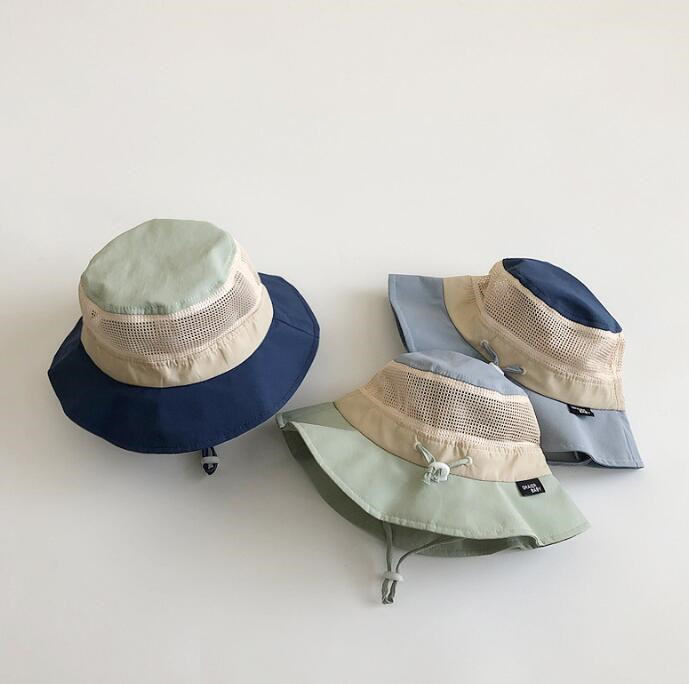 子供用★帽子★バケットハット★キッズ★男女兼用★日焼け防止★通気性★3色