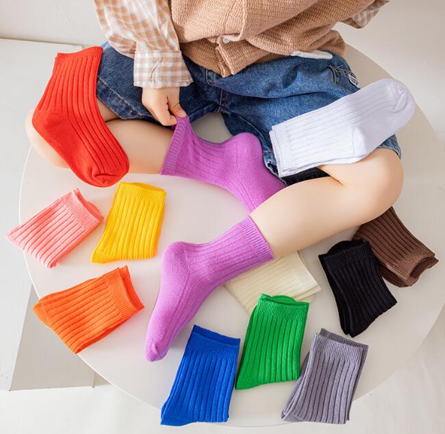 2023★春新作★韓国風★ソックス★子供靴下★ストッキング★純色★多色