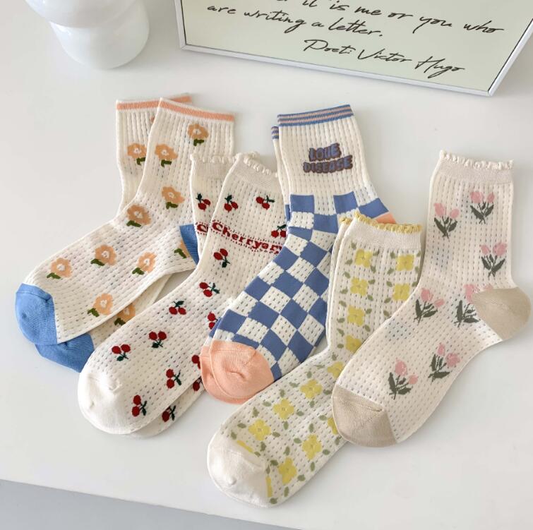 靴下★レデイース★ソックス★大人用★女性用靴下★可愛い★5色