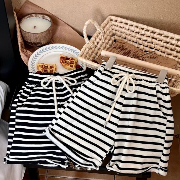 子供服★パンツ★ボトムス★韓国風子供服★キッズ男の子★ストライプ★2色★90-140CM