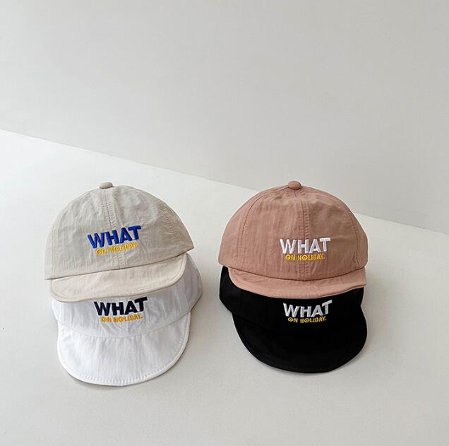 子供用★帽子★キャップ★野球帽★キッズ★男女兼用★日焼け防止★速乾★薄手★4色