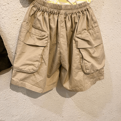 サマー カジュアル キッズ ショートパンツ クロップドパンツ ツーリング ユニセックス 80-150