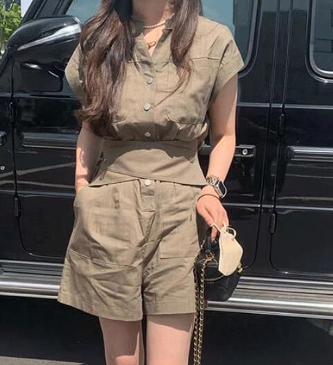 2023新型★レディース服　連体服★S/M　2色