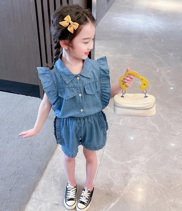2023新品★子供服　トップス+ズボン　セットアップ★90-140cm★