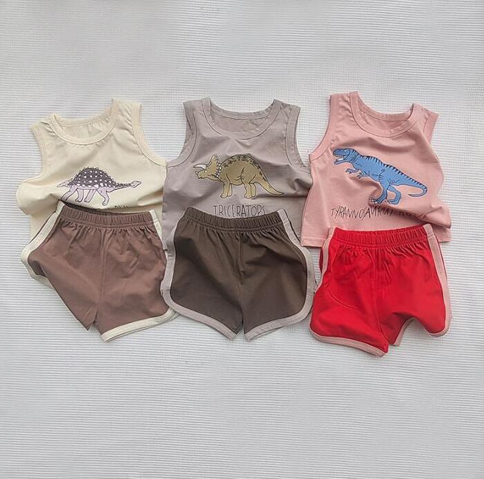 2023★春夏新作★韓国風子供服★トップス+ズボン2セット★3色73-100CM