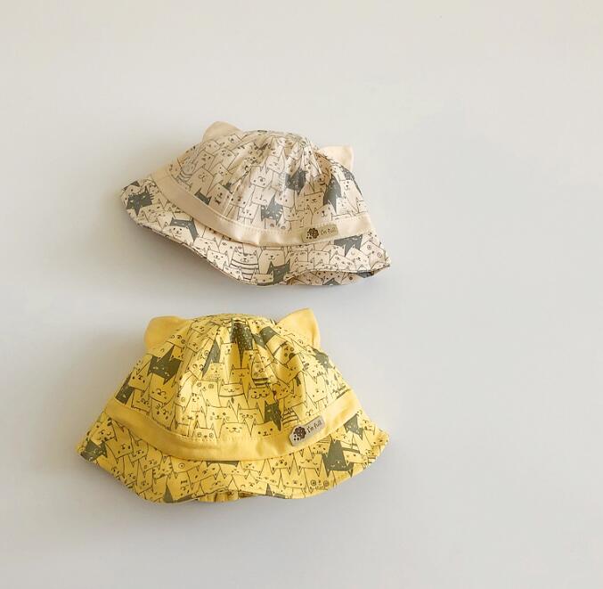 子供用★帽子★バケットハット★ベビー★男女兼用★日焼け防止★可愛い★3色