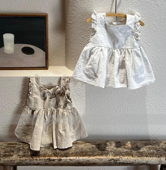 2023★春夏新作★韓国風子供服★ワンピース★2色65-100CM