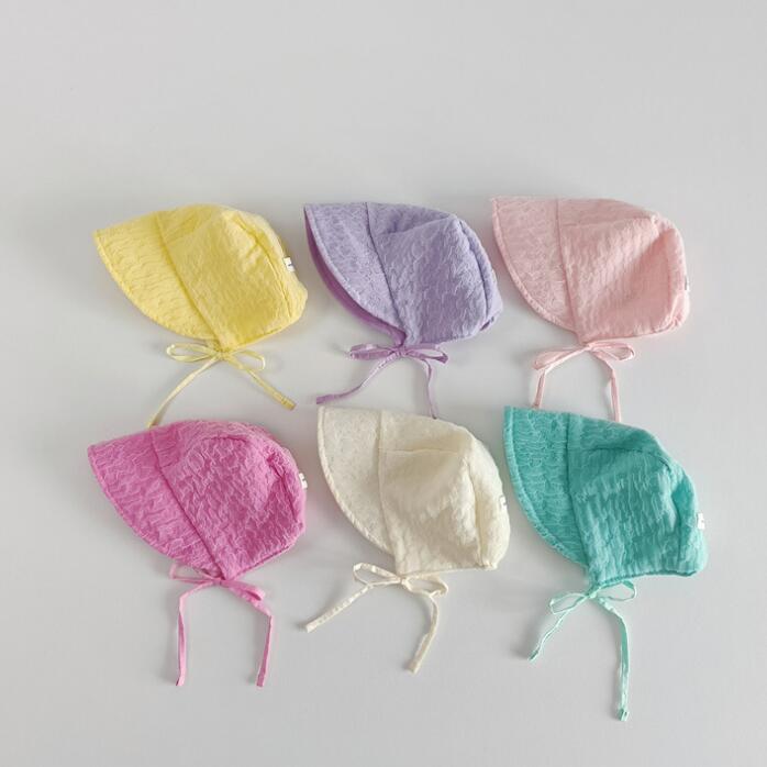 子供用★帽子★キャップ★レース★ベビー★男女兼用★日焼け防止★薄手★6色