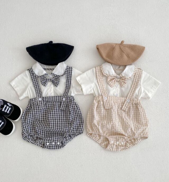 2023★春夏新作★韓国風ベビー服★ロンパース★2色66-90CM