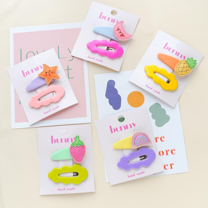 子供用★キッズ★髪飾り★まとめ髪用★ヘアアクセサリー★ヘアピン★2枚入り★多色