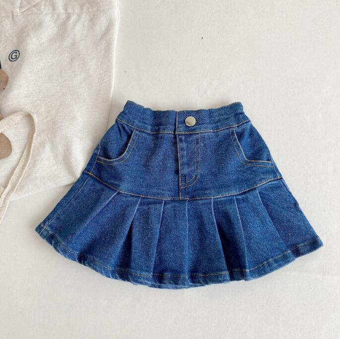 子供服★ボトムス★キュロット★デニム★韓国風子供服★キッズ女の子★7-17#