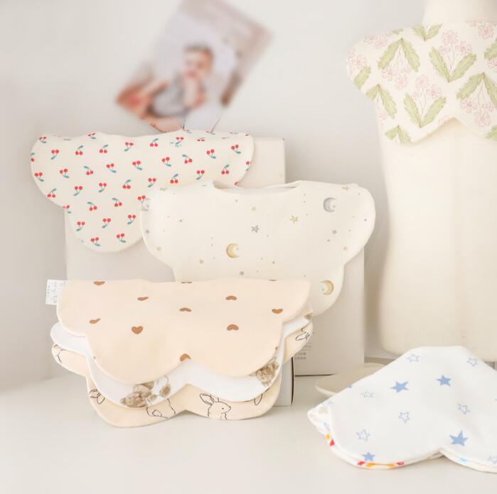 よだれかけ★子供用★涎掛け★ベビー向け★赤ちゃん用★2枚入り★可愛い★5色