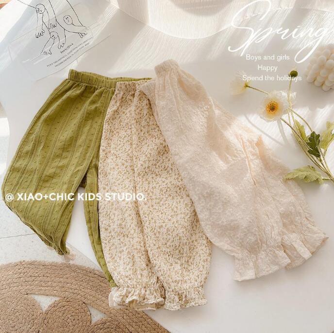子供服★ズボン★ボトムス★韓国風子供服★キッズ女の子★カジュアル★3色★80-130CM