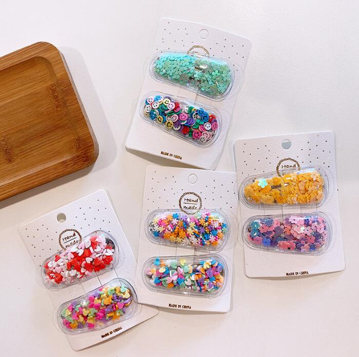 子供用★ヘアピン★髪飾り★まとめ髪用★ヘアアクセサリー★韓国風★2枚入り★多色