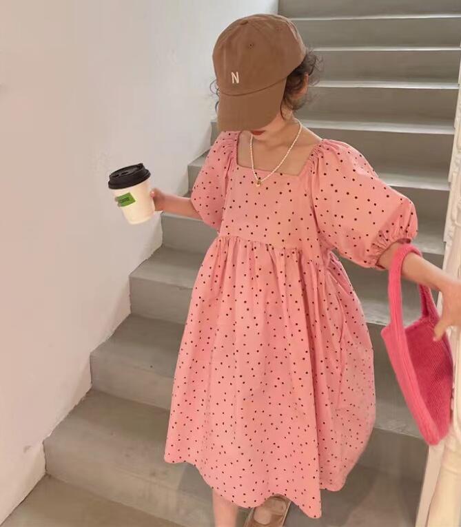 2023新品★子供服　ワンピース★90-140cm★2色