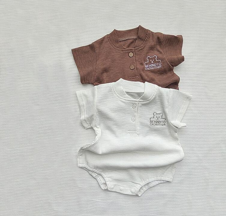 2023夏新品★ベビー服★ロンパース★66-90cm★2色