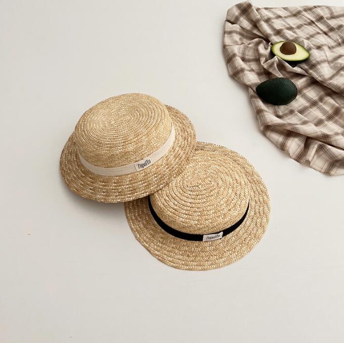 子供用★帽子★麦わら帽子★キッズ★男女兼用★日焼け防止★カジュアル★2色