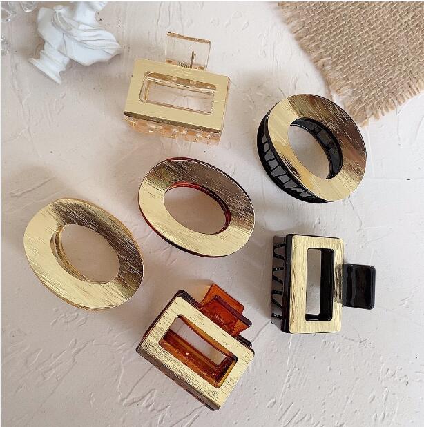 2023★髪飾り★韓国ヘアアクセサリー★バンスクリップ★6色