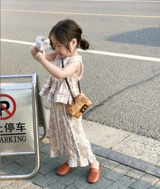 2023★春夏新作★韓国風子供服★トップス+ズボン2セット★90-140CM