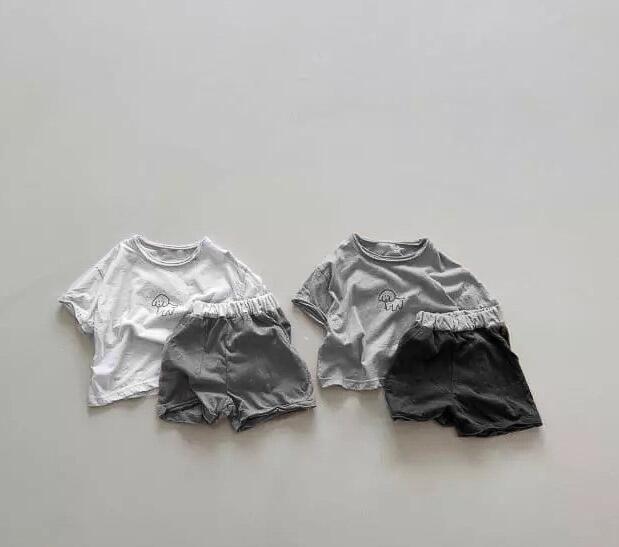 2023新品★子供服　トップス+ズボン　セット★73-100cm★2色