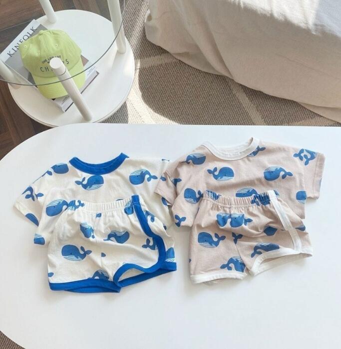 2023★春夏新作★韓国風子供服★トップス+ズボン★2色80-120CM